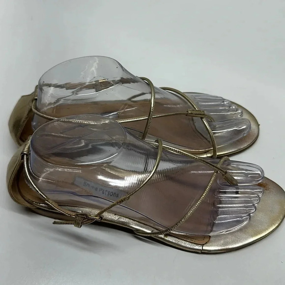 Emme Parsons String in Gold Napa - size 9 - Picture 5 of 16